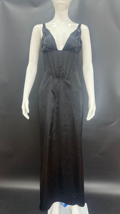 Women's Fashion Fishbone Temperament Camisole Dress