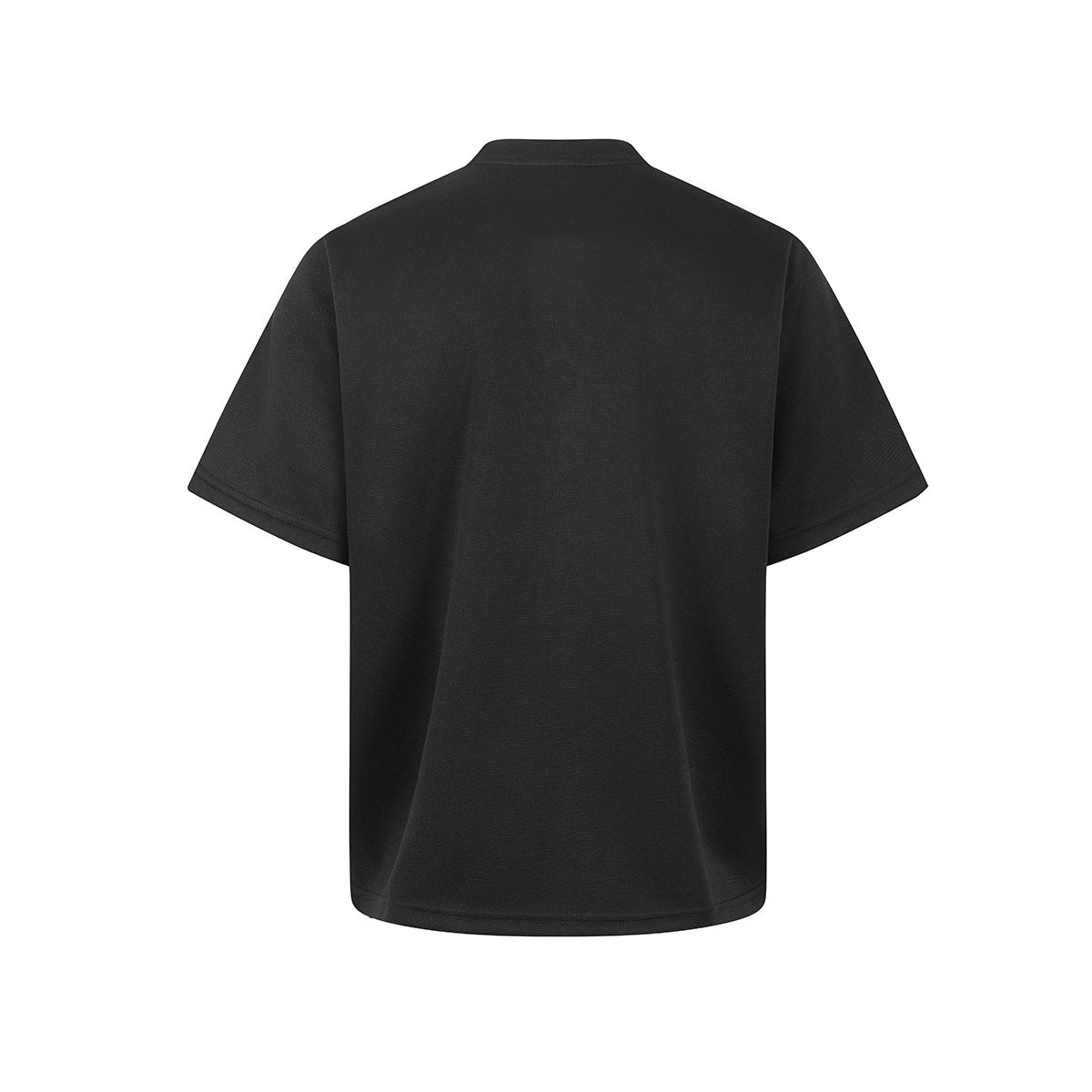Ian – Effen Kleur Casual T-shirt voor Heren