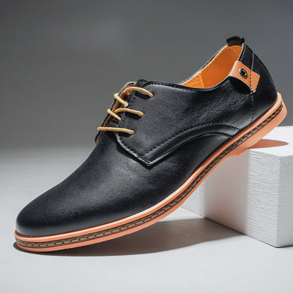 Brett – Casual Business Schoenen van Vegan Leer met Veters