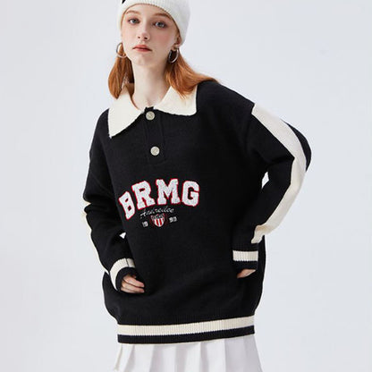 Peter – Retro Contrast POLO Shirt