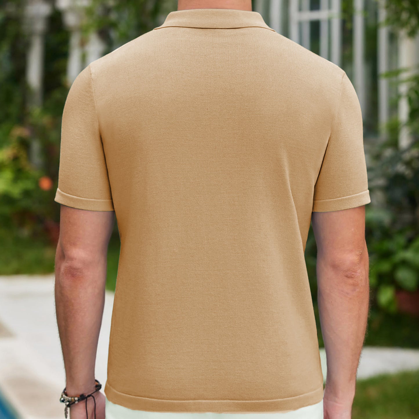 Garry – Gebreide Polo voor Zakenmannen