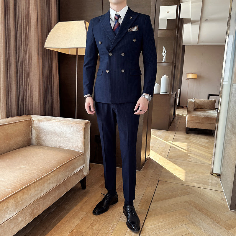 Harvey – Slank Herenpak met Strepen