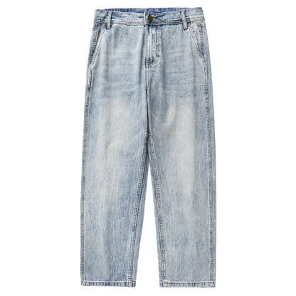 Rory – Vintage Gewassen Rechte Jeans voor Mannen