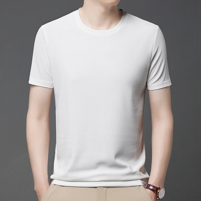 Jason – Klassiek Losse Sneldrogende T-shirt Met Ronde Hals Voor Mannen