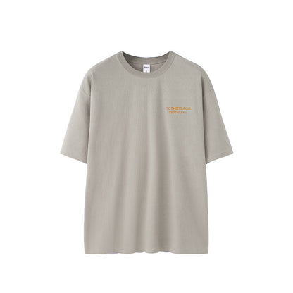 Kimberley – Geborduurd T-shirt met Retro Zware Stof