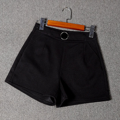 Gabrielle – Hoge Taille Korte Broek voor Zomer