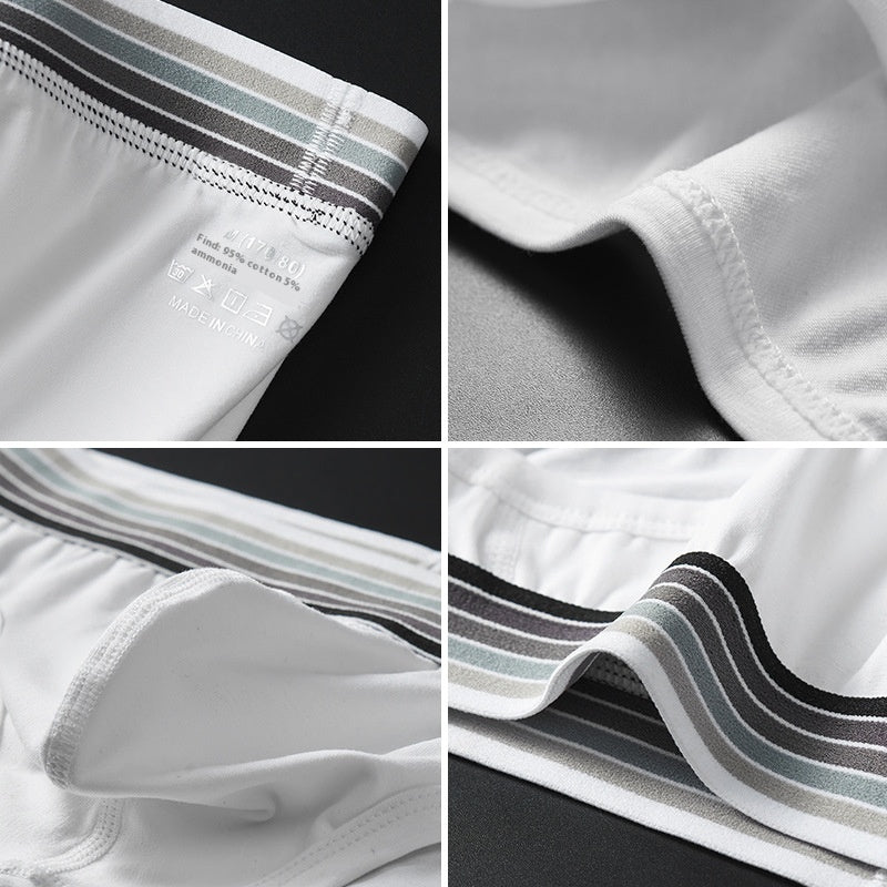 Ian – Lage Taille Sexy Trendy Katoenen Ondergoed voor Mannen