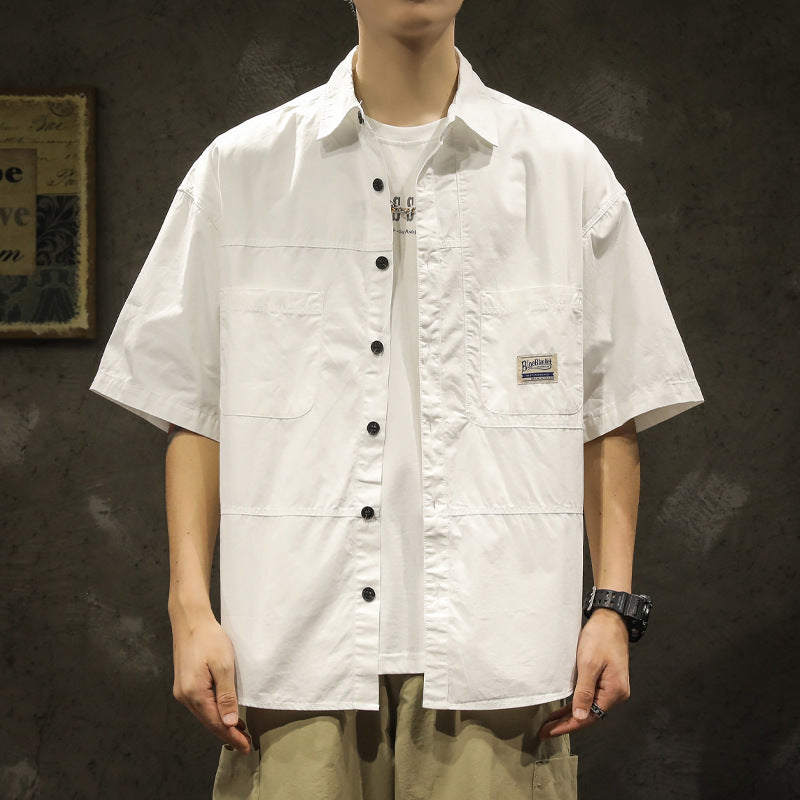 Rhys – Losse en Eenvoudige Casual Overhemd