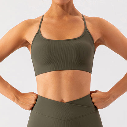 Lucy – Sportieve Yoga Top voor Vrouwen met Extra Ondersteuning