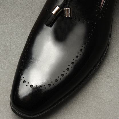 Ernest – Atmosferische Vegan Leren Huwelijksschoenen