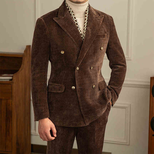 Kenneth – Luxe Herfst Winter Dubbel Gevoerde Pak