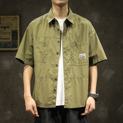 Rhys – Losse en Eenvoudige Casual Overhemd