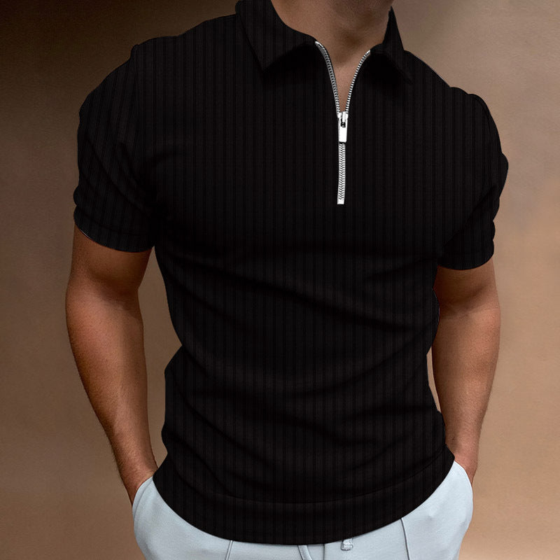 Roy – Poloshirt met Ritsstrepen