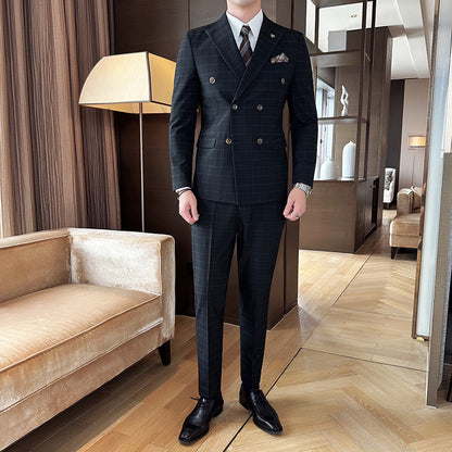 Matthew – Herfst en Winter Drie-delig Zakelijk Casual Pak