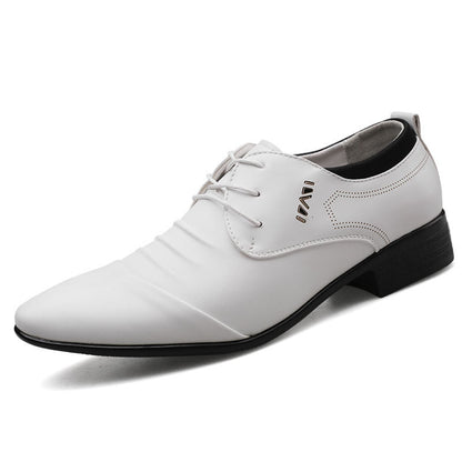 Edward – Casual Zakelijke Witte Schoenen